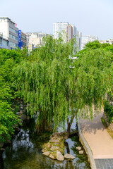 ソウルの美しい街並み風景Beautiful cityscape of Seoul, the capital of South Korea