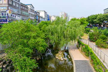 ソウルの美しい街並み風景Beautiful cityscape of Seoul, the capital of South Korea