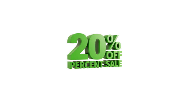 20 percent off sale