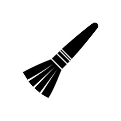 Cosmetic Brush Illustration for Makeup Application Beauty Tools and Accessories Icon