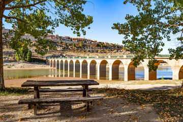 Spain. The picturesque bridge