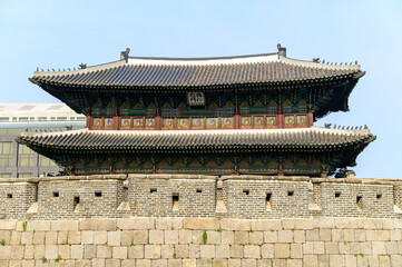 韓国ソウルにある東大門の風景Beautiful view of the Dongdaemun in Seoul, South Korea