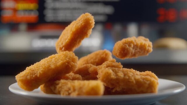 fried chicken nuggets