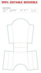 french fries box dieline template box dieline die lines packaging custom dieline  box cardboard box dieline pizza box dieline printable product packaging layout,