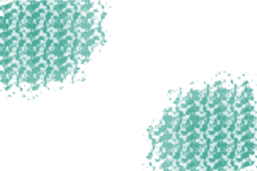 Teal Grainy Texture Abstract Dots Pattern Isolated on Transparent Background