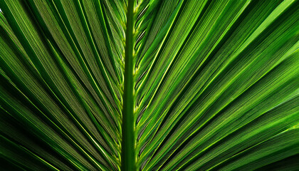 Tropical Plant Foliage Texture From Cycas Revoluta Palm Vibrant Green Leaf Lines Ideal For Nature Themed Stock Images