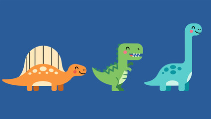 Baby dinosaurs, vector illustration design