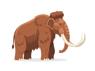  big mammoth, vector illustration design