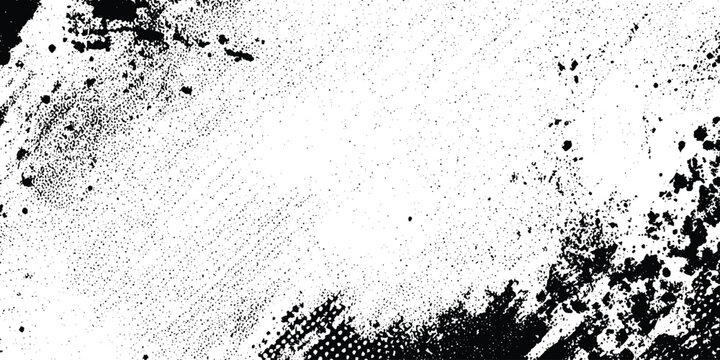 Abstract halftone background . Grunge halftone background Vector, black and white error glitch art design grunge background Dot pop art comic sport style vector .