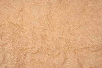 Obraz premium Crumpled paper as background. Top view.