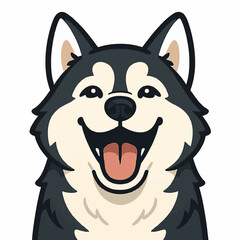 Husky &ldquo;Happy Howl Smile&rdquo;