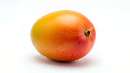 Ripe mango isolated on white background