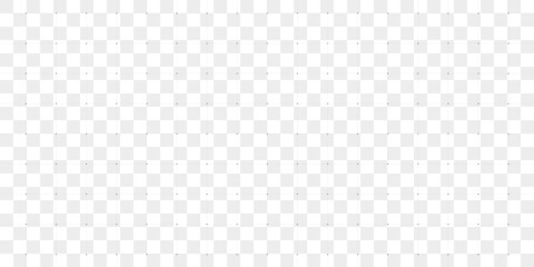 Seamless Transparent Grid Pattern Background with Dots, Minimal Technical Design