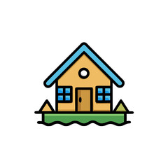 house icon on white background