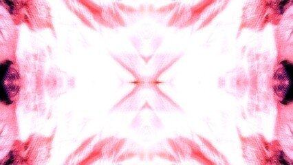 Abstract Pink And White Symmetrical Ethereal Background