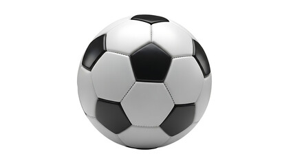 Obraz premium A soccer ball on transparent background