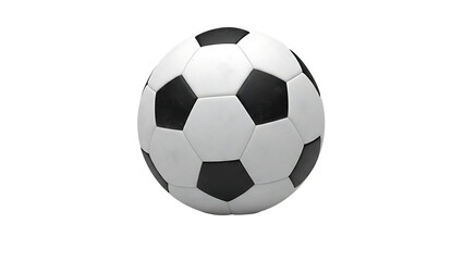 Fototapeta premium A soccer ball on transparent background