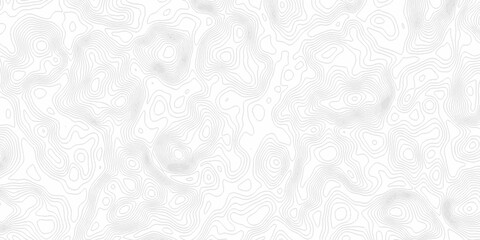 White wave paper curved reliefs abstract background, Abstract topographic contours map background. Black and white lines seamless Topographic map patterns, topography line map.
