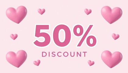 Valentine's day online shopping enjoy 50% discount on heartfelt gifts creating a romantic atmosphere for loved ones