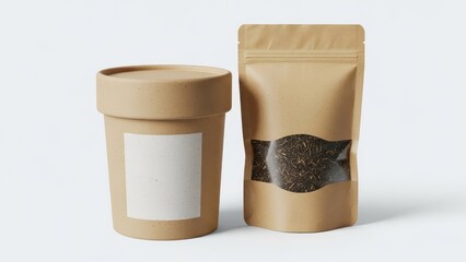 Eco-friendly tea packaging with biodegradable materials