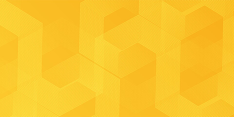 Abstract Hexagon yellow Background Abstract Pixel Pattern design. Abstract Business concept illustration creative