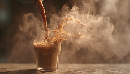 The art of the perfect milky chai.