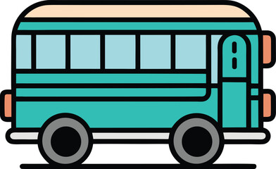 Modern City Bus Vector