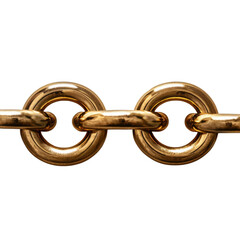 Fototapeta premium A close-up view of a gold chain on a black background