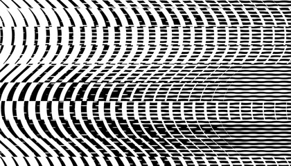 Black and white abstract and grunge geometric pattern for sporty and modern background. Fully editable vector element. Vector Format Illustration 