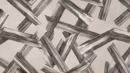 Abstract Monochrome Pattern