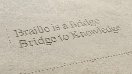 Braille: A Bridge to Knowledge