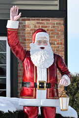 Vintage Santa Statue
