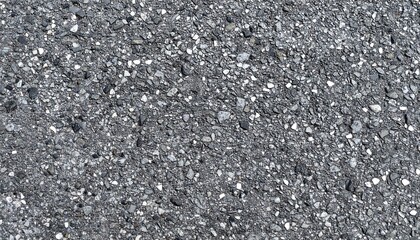Close-up of rough asphalt texture with dark aggregate