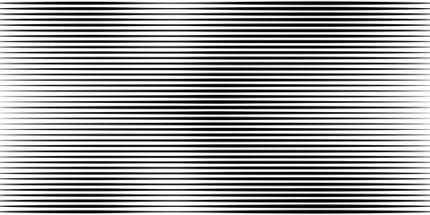 A series of parallel horizontal black lines of varying thickness and density, creating a gradient effect.