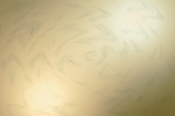 光が入った揺れるウェーブラインの背景　茶色 