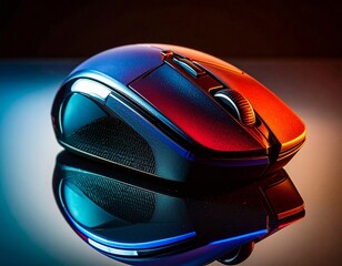 red sports helmet on black