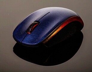 black computer mouse