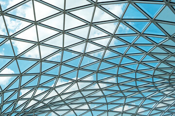 Geometric Skylight with Cloud Reflections