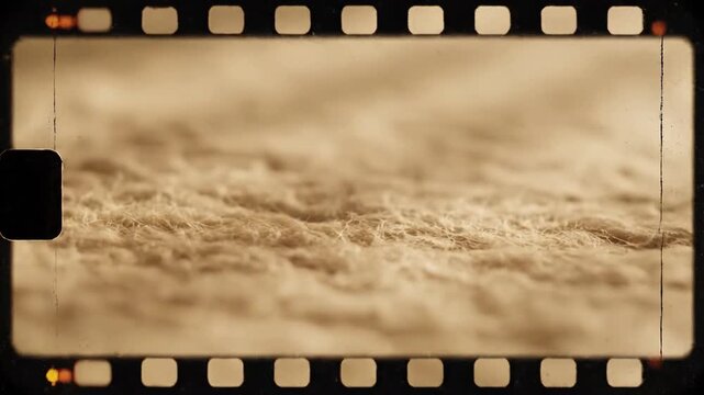 Aerial View of Grain Field in Soft Focus
