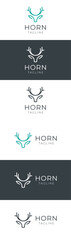 Horn logo, New creative horn logo template