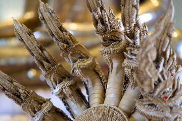 Bangkok, Thailand - 24th December 2025: Wat Trai Mit