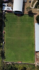 Aerial top-down view of empty soccer field.JPG © KarlaMarian