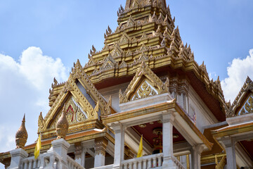 Bangkok, Thailand - 24th December 2025: Wat Trai Mit