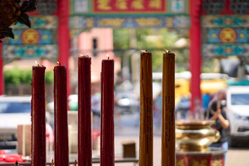 Bangkok, Thailand - 24th December 2025: San Chao Mae Guan Yin (Mulanithi Thian Fah)