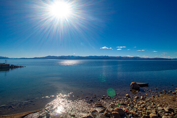  cidade de San Carlos de Bariloche, Centro C&iacute;vico, Patag&ocirc;nia Argentina Lago glacial Nahuel Huapi