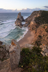 Praia da Ursa nahe dem Cabo da Roca &ndash; dramatische Landschaft am ende der welt