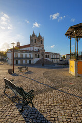 Kirche von Nossa Senhora da Nazar&eacute; &ndash; Ort des Glaubens &uuml;ber dem Meer