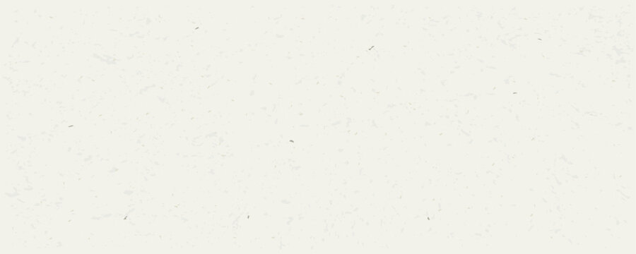 Hanji Korean rice paper background with grain pattern. Cream white craft paper with speckle effect. Recycle material for scrapbooks with beige, sand tones.