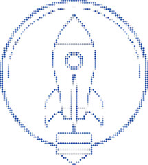 Rocket Ship Innovation Idea Concept Design Vector