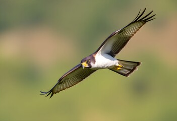 A close up of a Peregrine Falcon